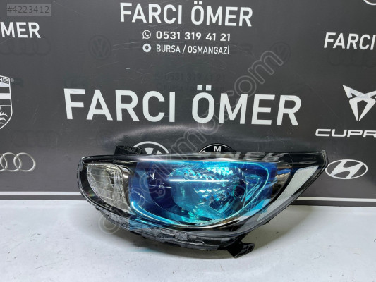 HYUNDAİ ACCENT BLUE 2011-14 SOL ÖN FAR SIFIR