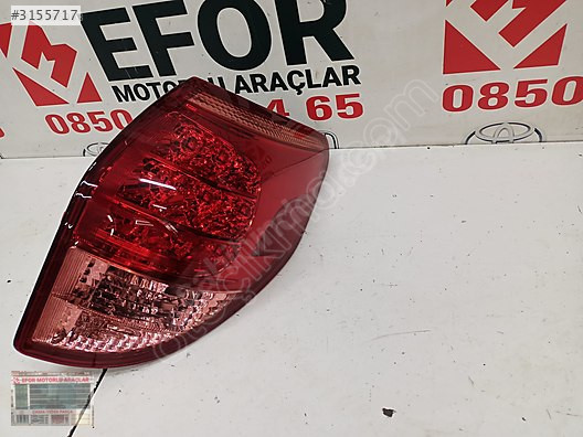 TOYOTA RAV4 SIFIR SOL ARKA STOP LEDLİ 05-07 OEM:81551-42110