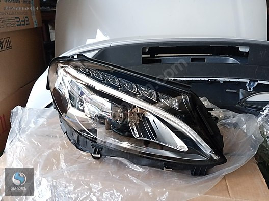 MERCEDES W205 C KASA SAĞ FAR ÇIKMA ORJİNAL