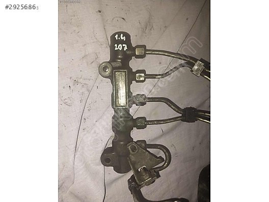 Peugeot 207 nail hattı enjektör yakıt kütüğü EMR OTOMATİV
