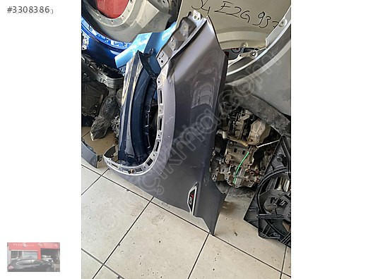 Chery Tiggo 8 sol ön çamurluk çıkma parça