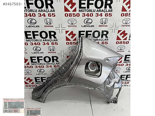 TOYOTA CHR SOL ARKA ÇAMURLUK ÇIKMA ORJİNAL YEDEK PARÇA 16-23