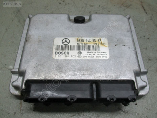 A6384460502 MERCEDES W638 VITO 2.8 MOTOR BEYNİ