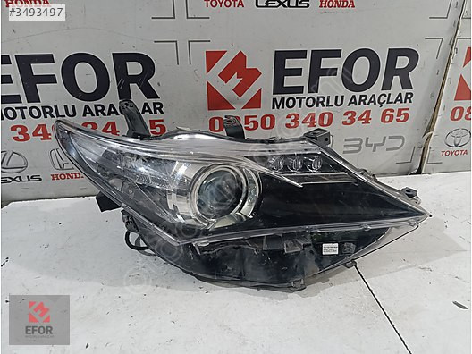 TOYOTA AURİS SAĞ FAR ÇIKMA ORİJİNAL PARÇA 2913-2015