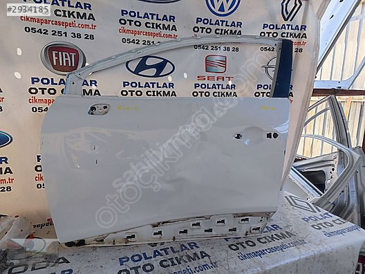 Renault klio 4 ön sol kapı Orjinal beyaz