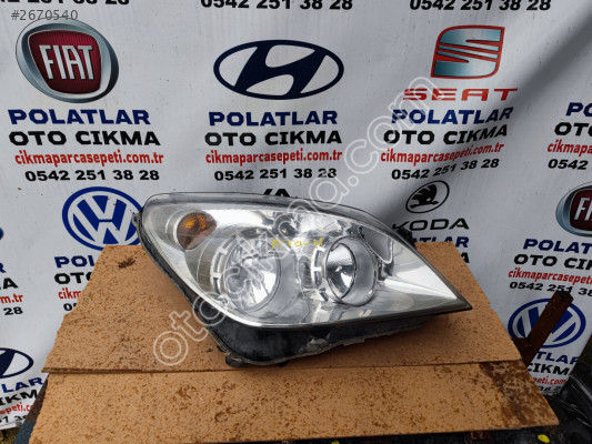 Opel Astra H ön sağ far orijinal