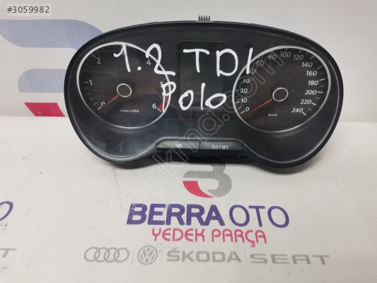 VOLKSWAGEN POLO 1.2 TDI KİLOMETRE SAATİ
