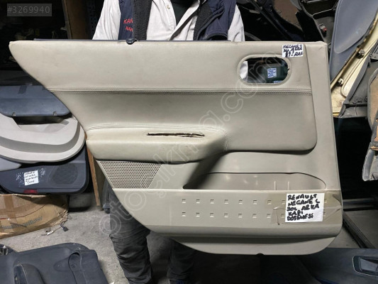 RENAULT MEGANE 2 SOL ARKA KAPI DÖŞEMESİ BEJ RENK 03-08 MODEL