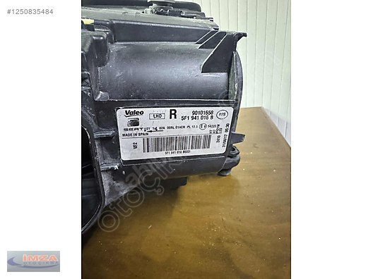 5F1941016B SEAT LEON SAĞ FAR HALOJEN ORİJİNAL ÇIKMA