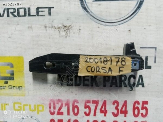OPEL CORSA F SAĞ ARKA TAMPON BRAKETİ ÇIKMA SÖKME YEDEK PARÇA