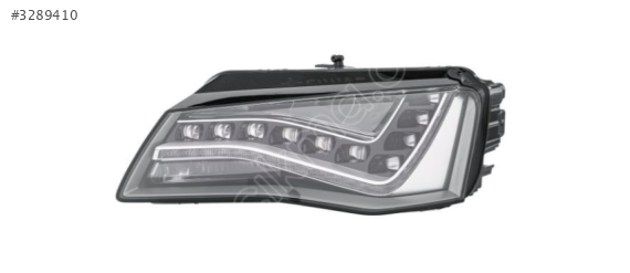 AUDİ A8 SOL FAR 4H0941029AG-4H0941003AG-4H0941029BK 11-18