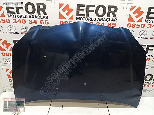 TOYOTA COROLLA HB MOTOR KAPUTU ÇIKMA ORİJİNAL PARÇA 2002-2007