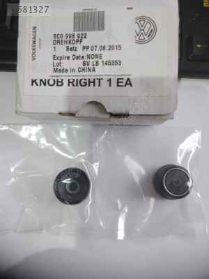 VW RADYO DÜĞMESİ 6C0 998 922