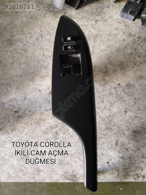 TOYOTA COROLLA ORJİNAL İKİLİ CAM AÇMA DÜĞMESİ