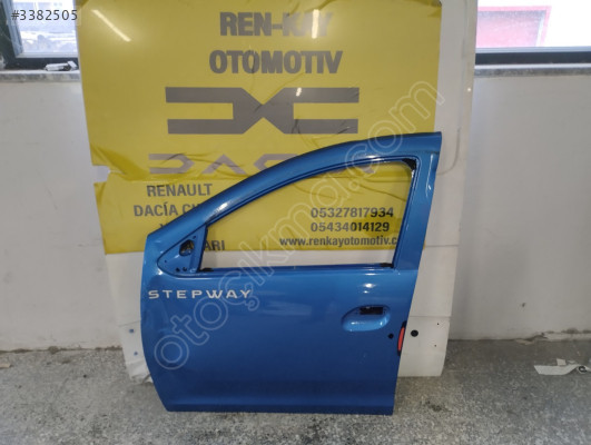 DACİA SANDERO STEPWAY SOL ÖN KAPI ORJ RENKAY OTO KOCAELİ