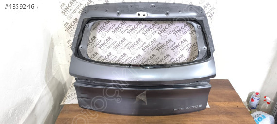 SİNCAR OTODAN BYD ATTO 3 ARKA BAGAJ KAPAĞI ÇIKMA ORJİNAL