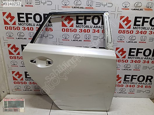 TOYOTA AURİS SAĞ ARKA KAPI ORJİNAL ÇIKMA 13-18