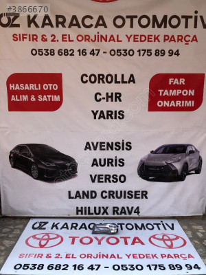 2020-2025 TOYOTA YARIS CROSS ÇIKMA ORJINAL SIS FARI