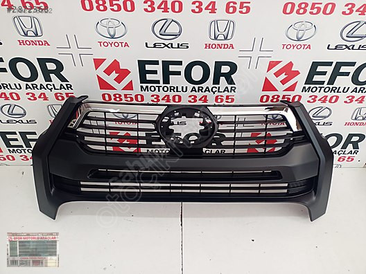 TOYOTA HİLUX ROCCO SIFIR ÖN PANJUR KROM 21-23 OEM:53100-0KJ20