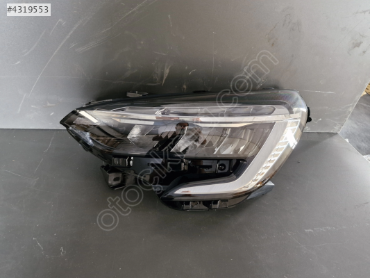 RENAULT CLİO 5 SOL ÖN FAR SIFIR KROM ZEMİN 2020-2024