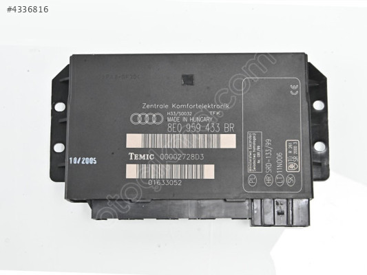 Audi A4 B6 B7 Konfor Beyni 8E0959433BR Orijinal Garantili Çıkma