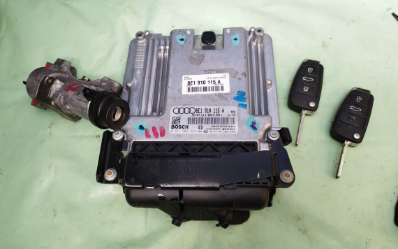 Motor beyni AUDI A4 8E1910115A Bosch 0261S02463 8E0907115D Benzin
