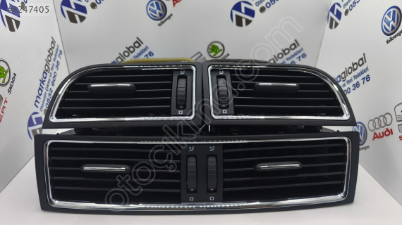 SKODA SUPER-B HAVALANDIRMA IZGARA SET HALİNDE ORJİNAL YENİ