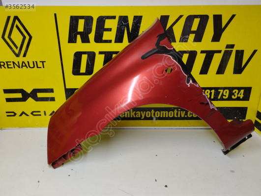 8200052379 RENAULT CLİO 2 SYMBOL SOL ÖN ÇAMURLUK ORJ RENKAY OTO