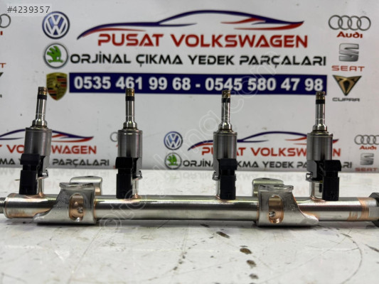 1.4TSİ CZC 125LİK MOTOR SIFIR ORJİNAL ENJEKTÖR TAKIMI RAİL HATTI