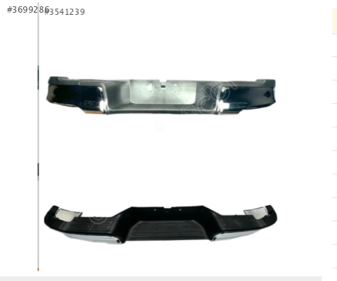 TOYOTA HİLUX ARKA TAMPON 15 VE SONRASI REVO;