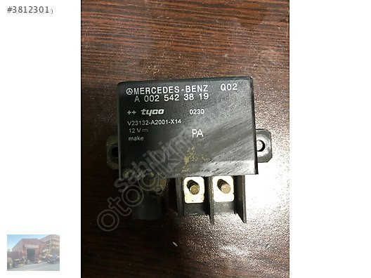 MERCEDES W211 E-SERİSİ ORJİNAL YÜKSEK AKIM RÖLESİ -A0025423819