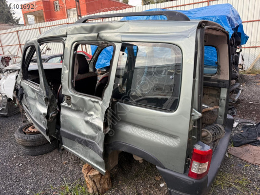 PEUGEOT PARTNER SOL ARKA KELEBEK CAM 03-08 MODEL ORJİNAL