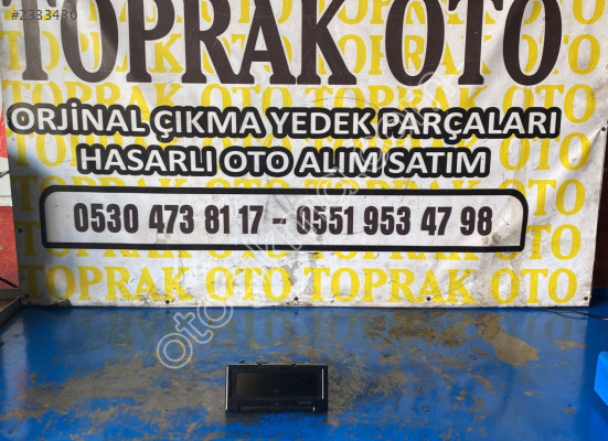 Volvo s40 c30 v50 çıkma bilgi ekranı