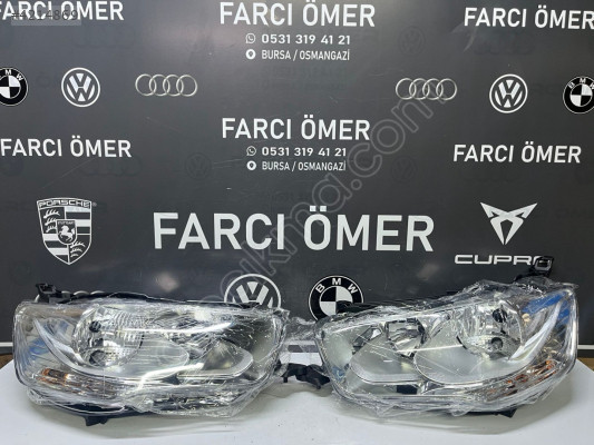 CİTRÖEN C-ELYSEE 2012-16 SAĞ-SOL TAKIM ÖN FAR SIFIR