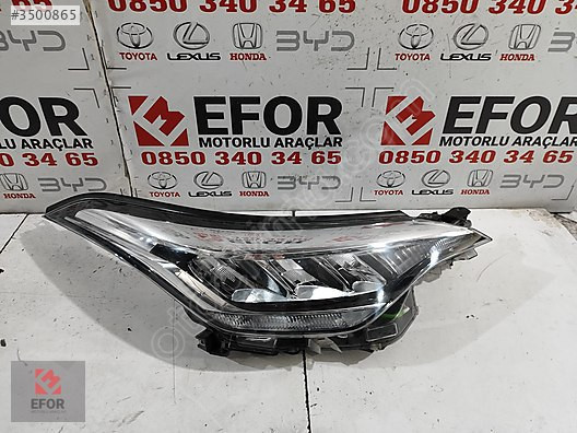 TOYOTA CHR SAĞ FAR ORJİNAL ÇIKMA YEDEK PARÇA 21-23