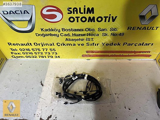240153360R RENAULT CLIO 5 SIFIR ORJİNAL ARKA TAMPON PARK SENSÖR