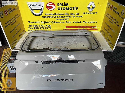 RENAULT DUSTER ÇIKMA ORJİNAL BAGAJ VE DİĞER PARÇALARI