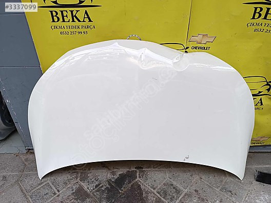 OPEL CROSSLAND MOTOR KAPUTU BEYAZ ÇIKMA ORJİNAL YEDEK PARÇA