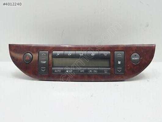 TOYOTA CAMRY KLİMA KONTROL PANELİ