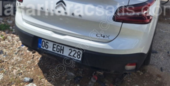 Citreon c4 arka tampon çıkma orijinal