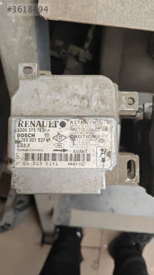 8200 375 763 0 285 001 537 RENAULT CLİO İÇİN AİRBAG BEYNİ