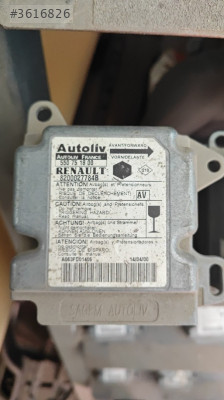 550 75 18 00 8200027788B RENAULT KANGOO İÇİN AİRBAG BEYNİ