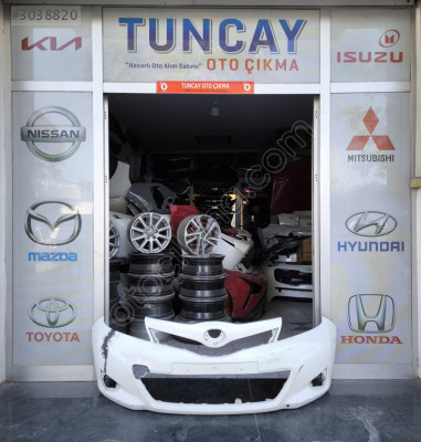 TOYOTA YARİS ÖN TAMPON 2012-2014 ÇIKMA PARÇA ORJİNAL
