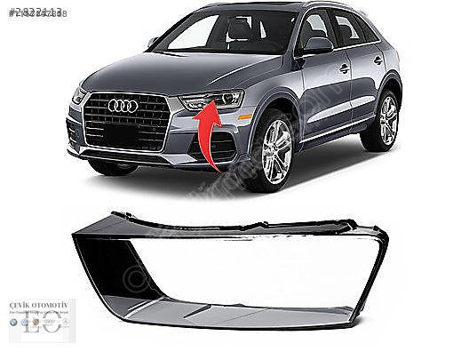 AUDİ Q5 2013-2015 SAĞ SOL FAR CAMI