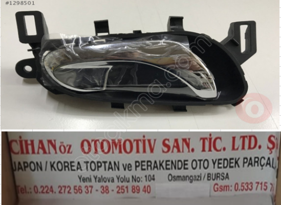 Nissan Qashqai İç Kapı Kolu 2014 2019 - Sağ Sol
