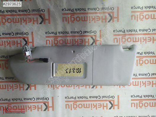 VW TRANSPORTER T5 T6 GÜNEŞLİK 7E5857551 B2F
