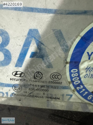 HYUNDAİ MATRİX SAĞ ARKA KELEBEK CAMI