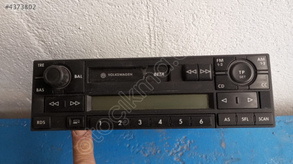 Volkswagen Bora kaset çalar