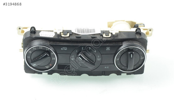 Mercedes W169 W245 Klima Kalorifer Paneli Düğmesi A1698301385