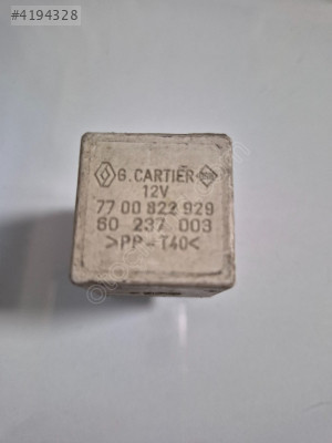 RENAULT Megan Silecek Rölesi 7700822929